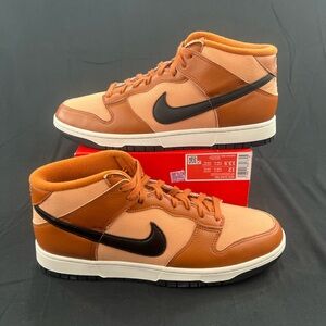Nike Dunk Mid Amber Brown